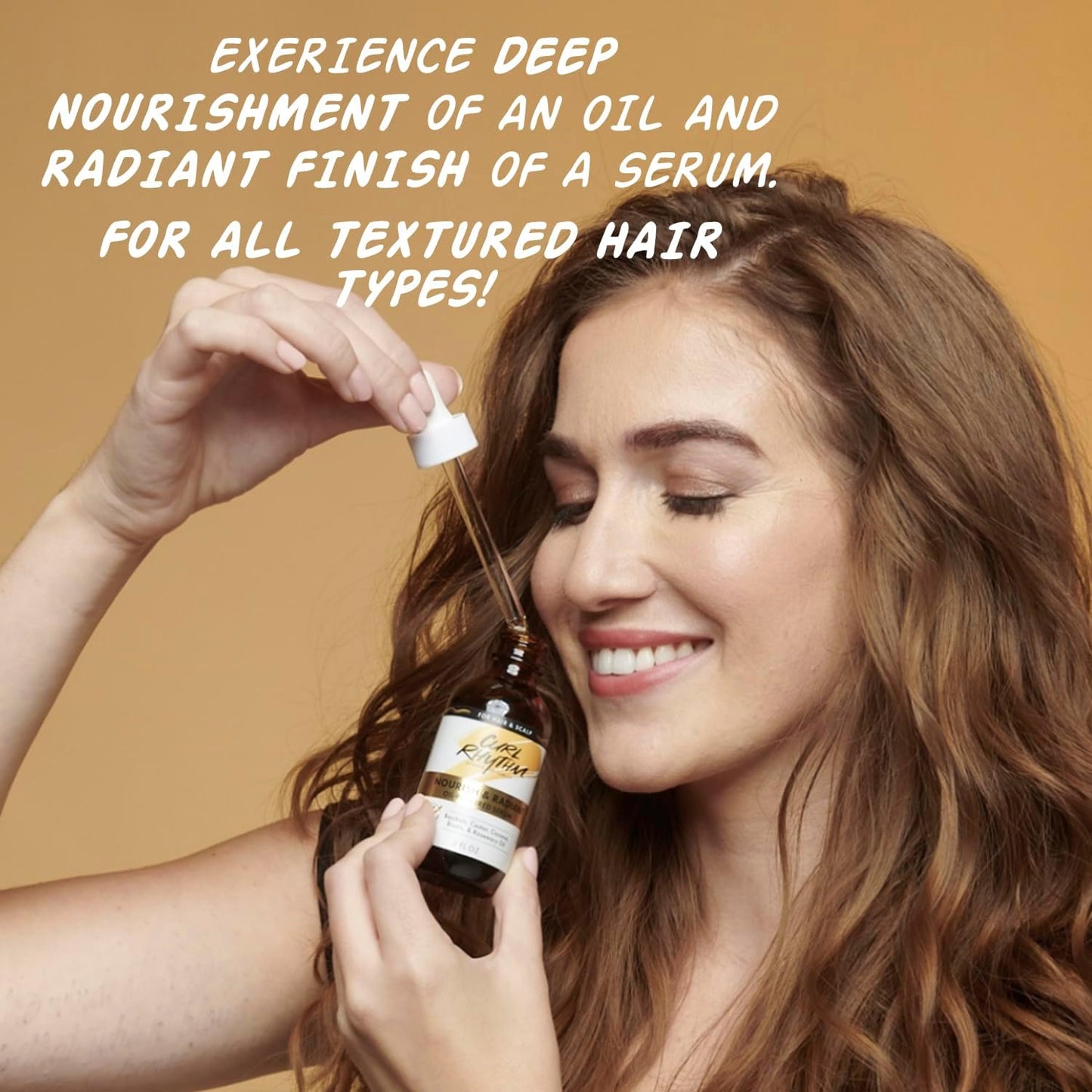 Deep Moisturizing Curl Shampoo - Curly Hair Shampoo for Hydration - with Shea Butter and Coconut - Silicone and Sulfate Free - 295 Ml