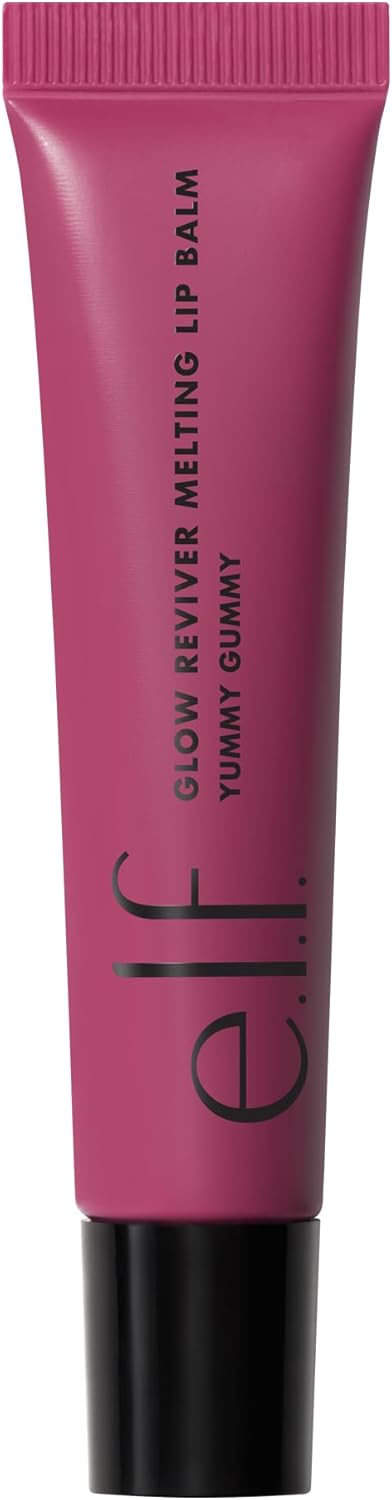 Glow Reviver Melting Lip Balm, Hydrating Tinted Lip Balm for a Glossy Finish & Soft, Supple Lips, Vegan & Cruelty-Free, Yummy Gummy