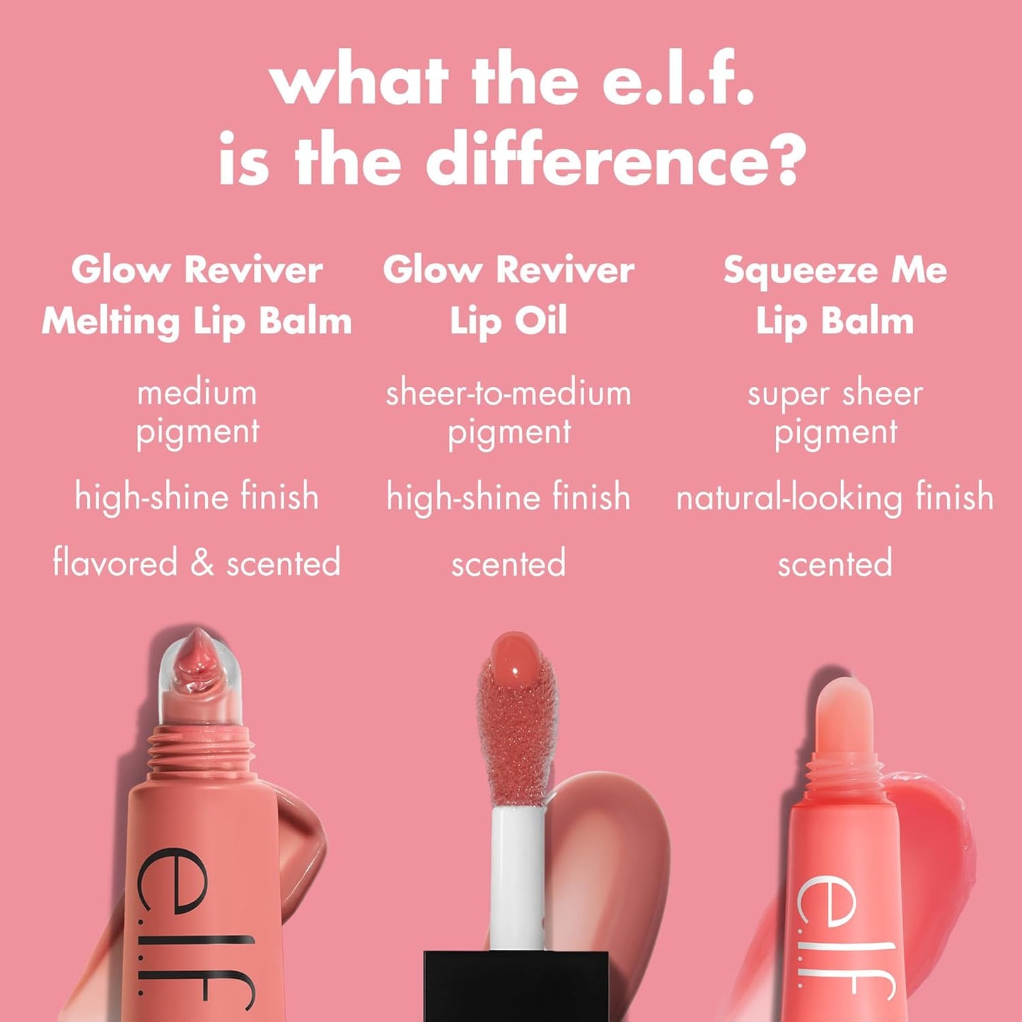 Glow Reviver Melting Lip Balm, Hydrating Tinted Lip Balm for a Glossy Finish & Soft, Supple Lips, Vegan & Cruelty-Free, Yummy Gummy