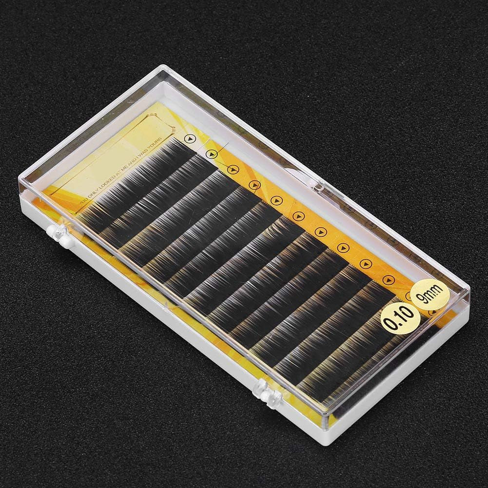 False Eyebrow Extension, False Eyebrow Extension Fake Enhancer Individual Reusable Artificial Eyebrows Light Fiber Eyebrows Black (9Mm)