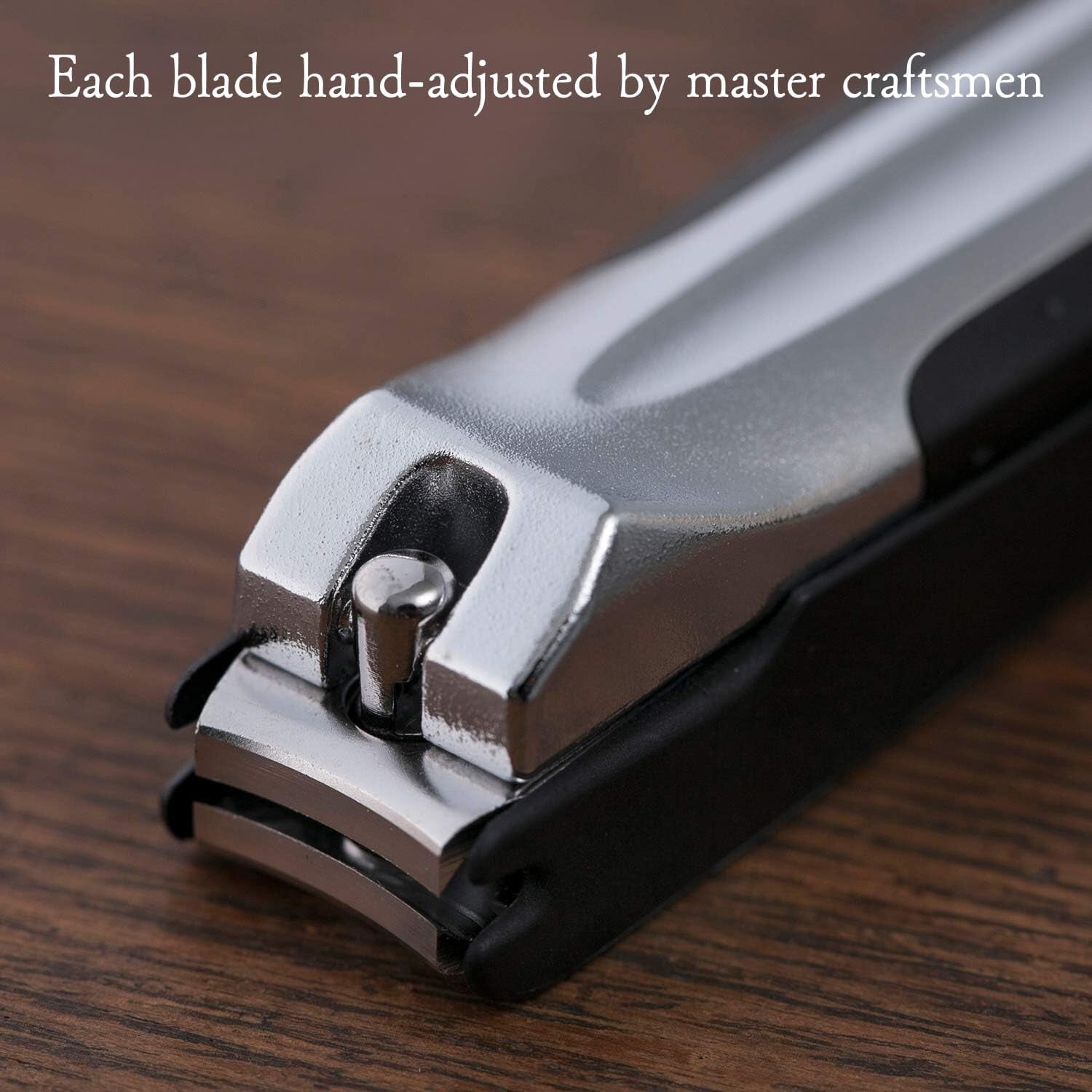 Japanese Nail Clippers with Side Nail File, Stainless Steel, Made in Japan
