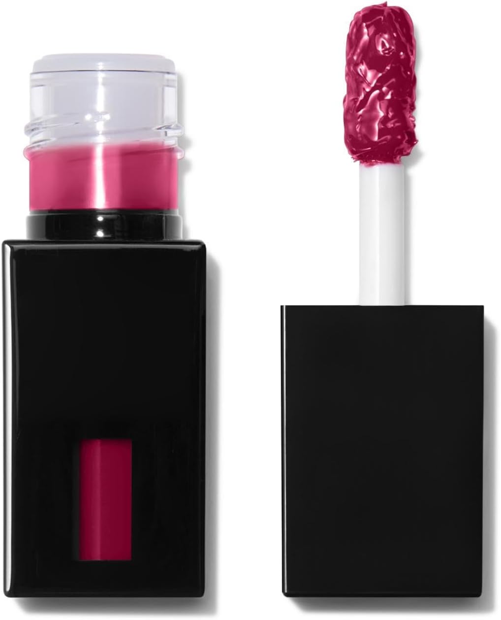 Glossy Lip Stain, Long-Lasting, Lightweight Lip Stain for a Sheer Pop of Colour & Subtle Gloss Finish, Vegan & Cruelty-Free, Rosa Rizzin'