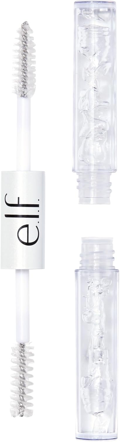 Clear Brow & Lash Mascara | Dual-Sided Clear Gel | Conditioning Formula for Healthy Lashes | 0.08 Fl Oz (2.5Ml) (Packaging May Vary)