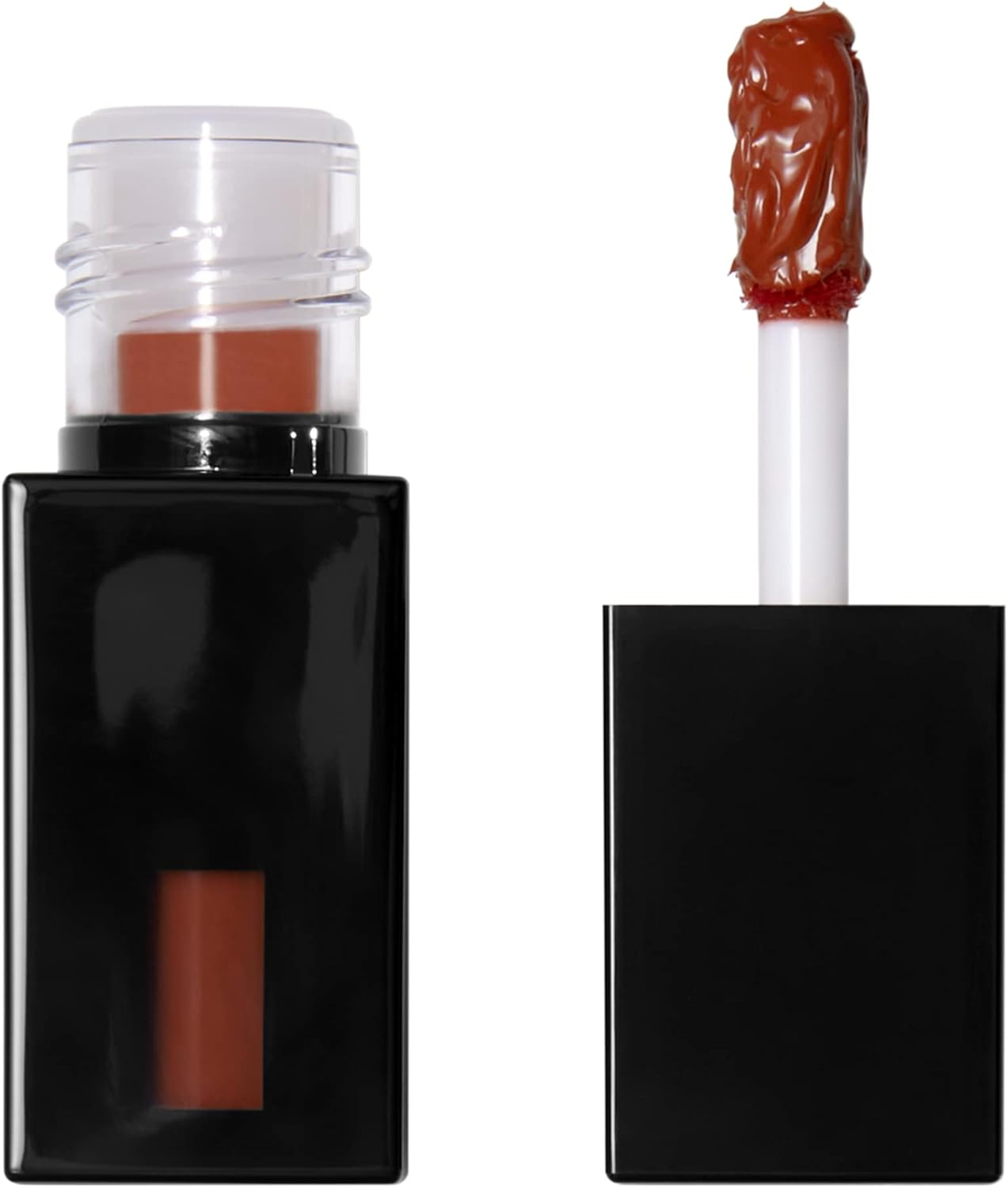 Glossy Lip Stain, Long-Lasting, Lightweight Lip Stain for a Sheer Pop of Colour & Subtle Gloss Finish, Vegan & Cruelty-Free, Rosa Rizzin'