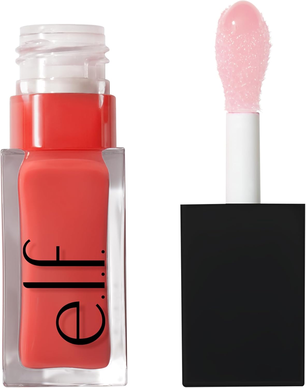 Glow Reviver Lip Oil, Nourishing Tinted Lip Oil for a High-Shine Finish, Infused with Jojoba Oil, Vegan & Cruelty-Free, Rose Envy