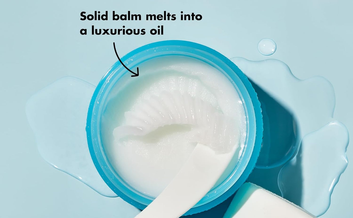 SKIN Holy Hydration! Makeup Melting Cleansing Balm, Hydrating Cleansing Balm to Remove Makeup, Formulated with Hyaluronic Acid