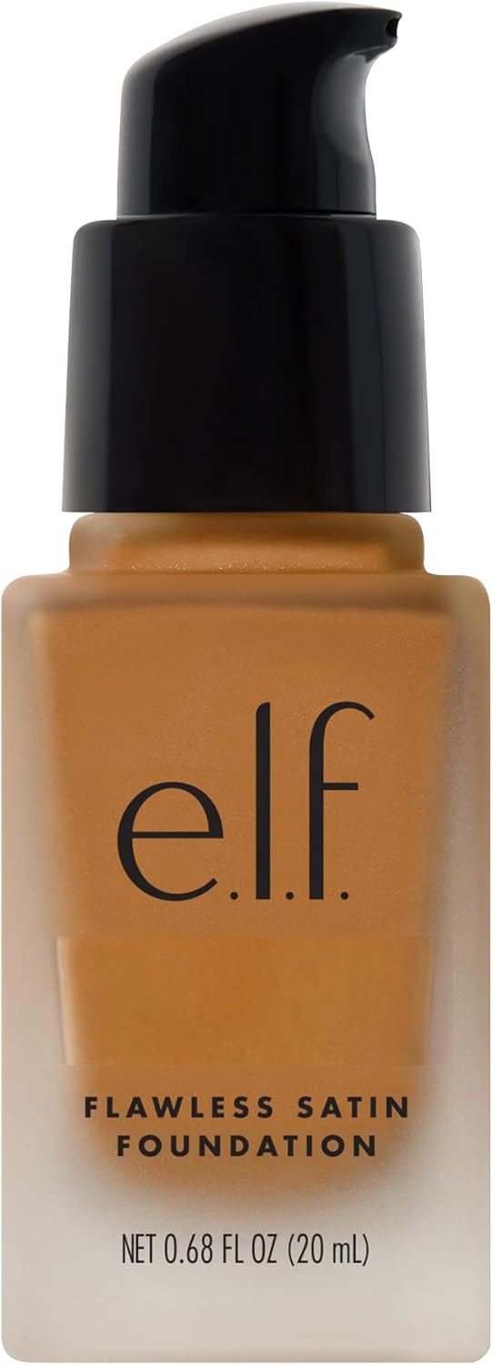 Flawless Satin Foundation - Liquid - Semi-Matte - Medium to Full Coverage - Hydrating - Deep - Latte