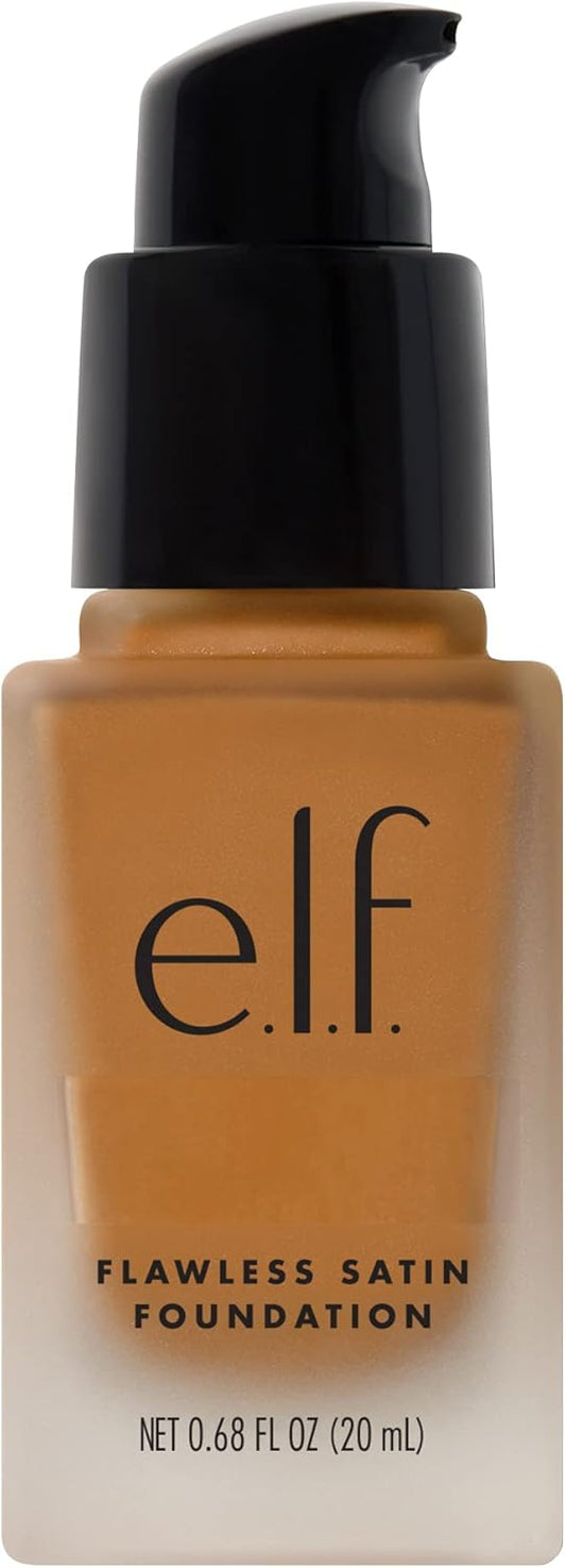 Flawless Satin Foundation - Liquid - Semi-Matte - Medium to Full Coverage - Hydrating - Deep - Latte