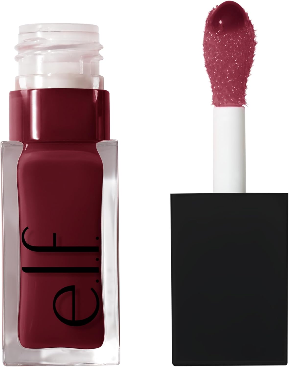 Glow Reviver Lip Oil, Nourishing Tinted Lip Oil for a High-Shine Finish, Infused with Jojoba Oil, Vegan & Cruelty-Free, Rose Envy