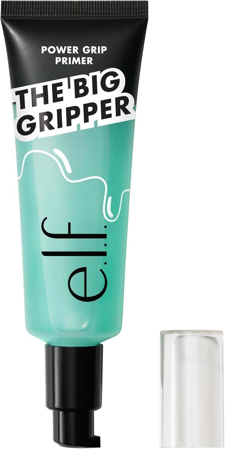 Power Grip Primer + 4% Niacinamide — a hydrating gel primer that brightens, evens skin tone, and grips makeup for all-day wear. Vegan, cruelty-free, and travel-friendly at 0.8 fl oz