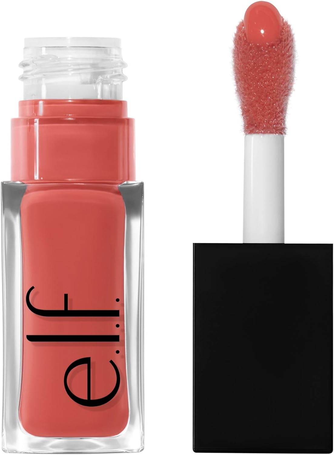 Glow Reviver Lip Oil, Nourishing Tinted Lip Oil for a High-Shine Finish, Infused with Jojoba Oil, Vegan & Cruelty-Free, Rose Envy