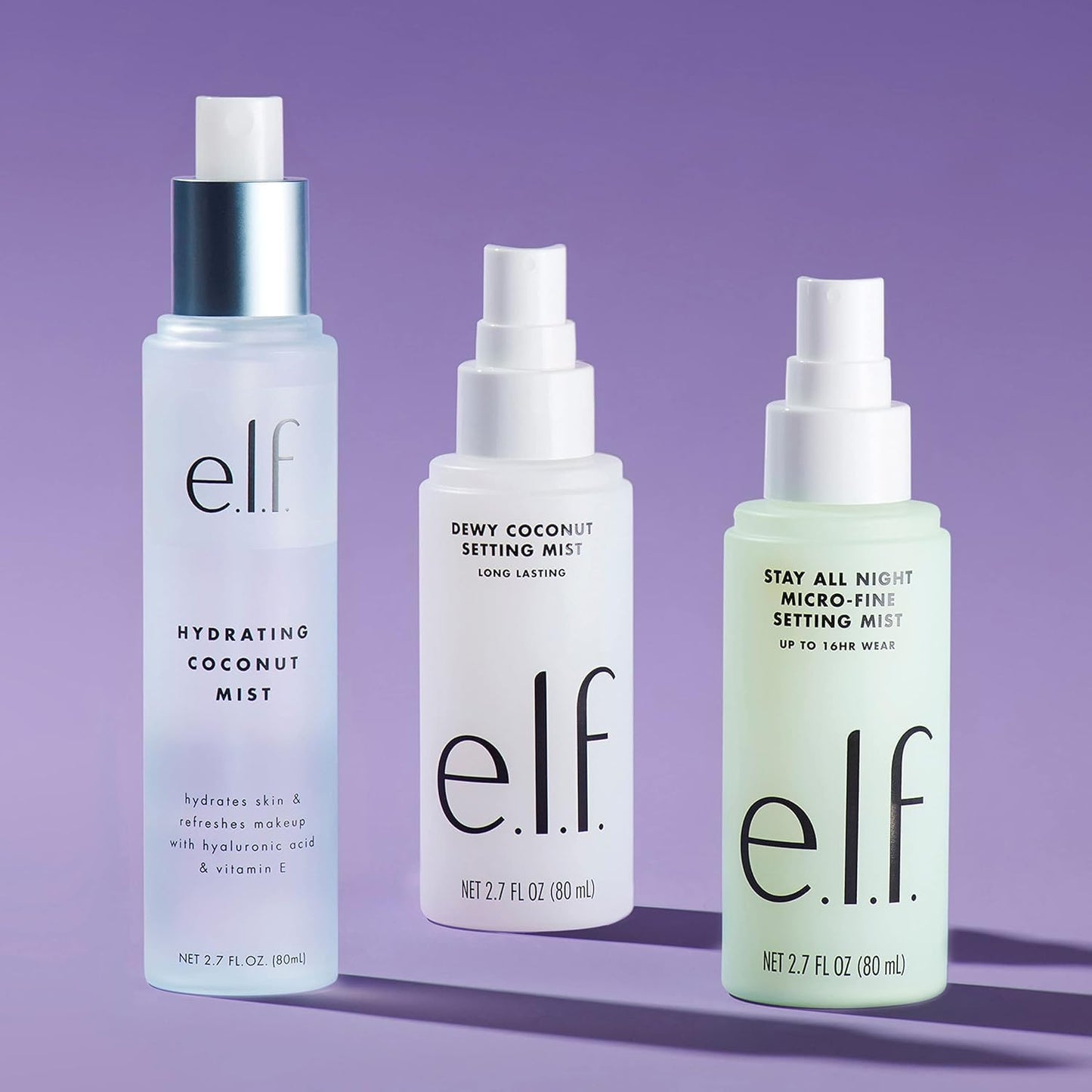Dewy Coconut Setting Mist, Makeup Setting Spray, Hydrates & Conditions Skin, 2.7 Fl Oz (80Ml)