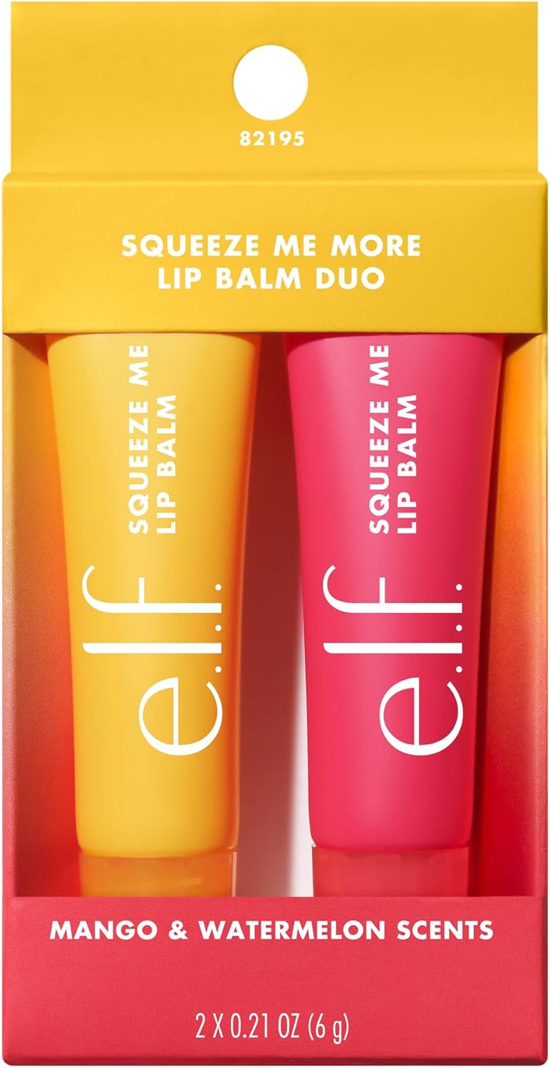 Squeeze Me Lip Balm, Moisturizing Lip Balm for a Sheer Tint of Colour, Infused with Hyaluronic Acid, Vegan & Cruelty-Free, Grape