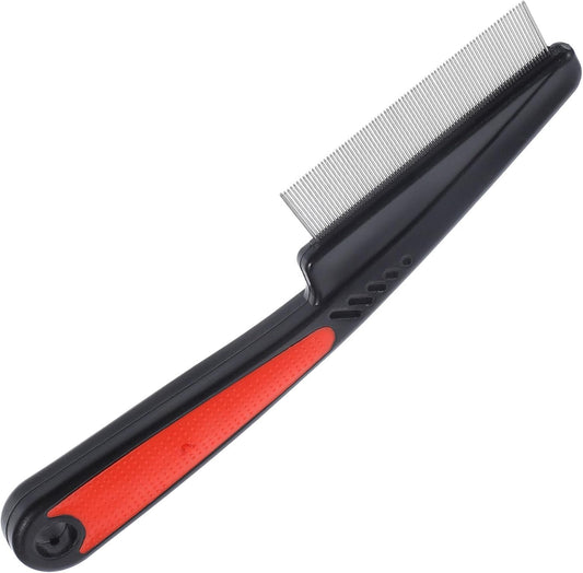 Fine Tooth Stainless Steel Comb for Dandruff Removal Portable Hair Comb for Adults and Pets Scalp Brush Dandruff Comb Hair Pick