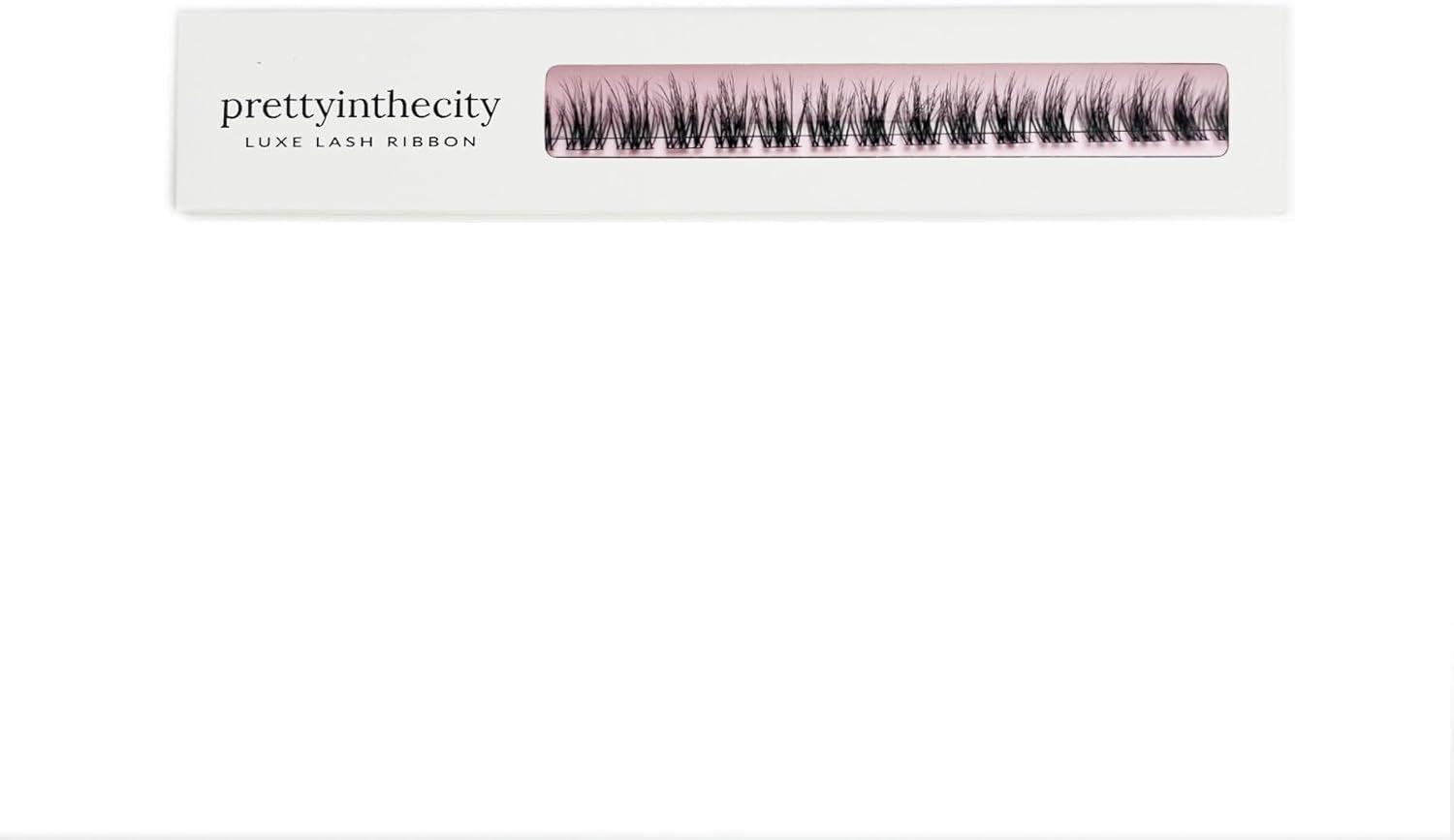 Prettyinthecity C Curl Lash Clusters – 22Pc Natural Individual Lashes (8Mm) – Premium DIY Cluster Lashes
