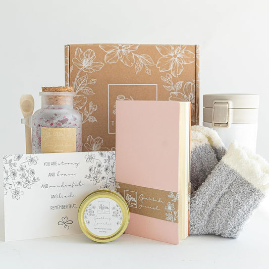Get Well Gifts for Women - Gift Baskets for Women, Birthday Box, Care Package, Spa Kit, Thinking of You Gifts, Birthday Gift Basket