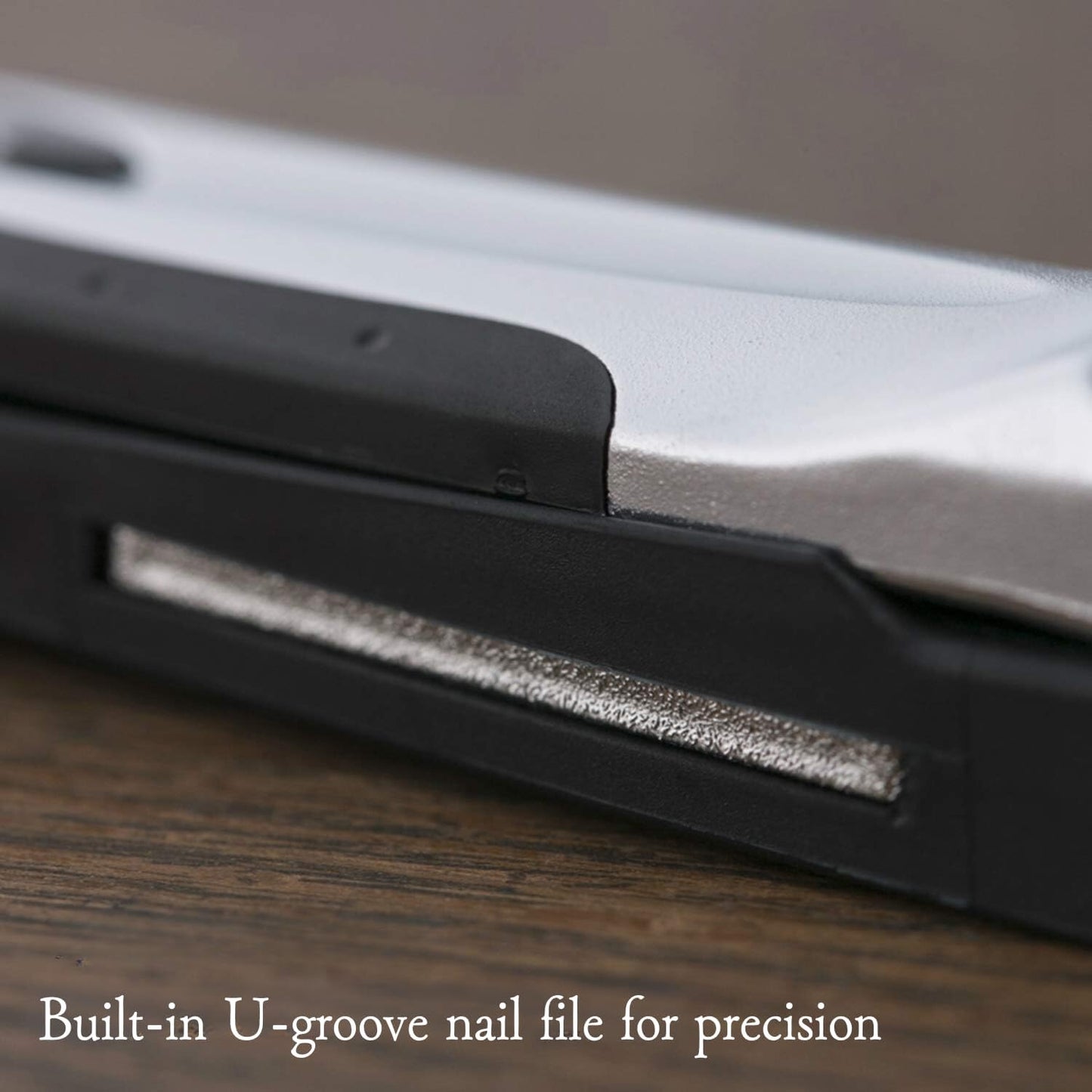 Japanese Nail Clippers with Side Nail File, Stainless Steel, Made in Japan