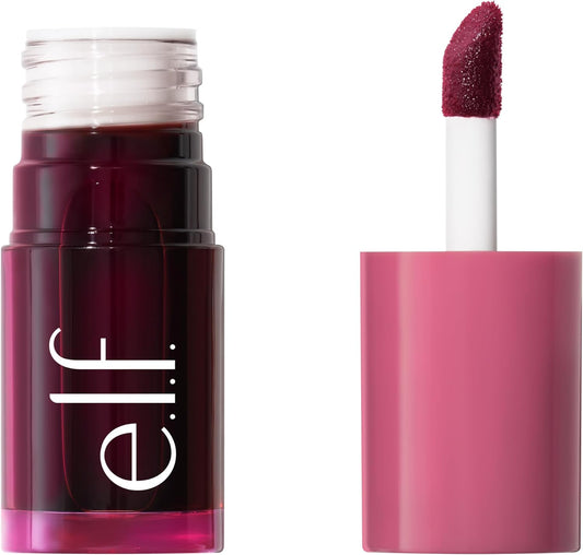 Sheer for It Blush Tint, Multi-Use, Long-Lasting Lip & Cheek Makeup, Creates a Natural Flush Finish, Vegan & Cruelty-Free, Plums Up